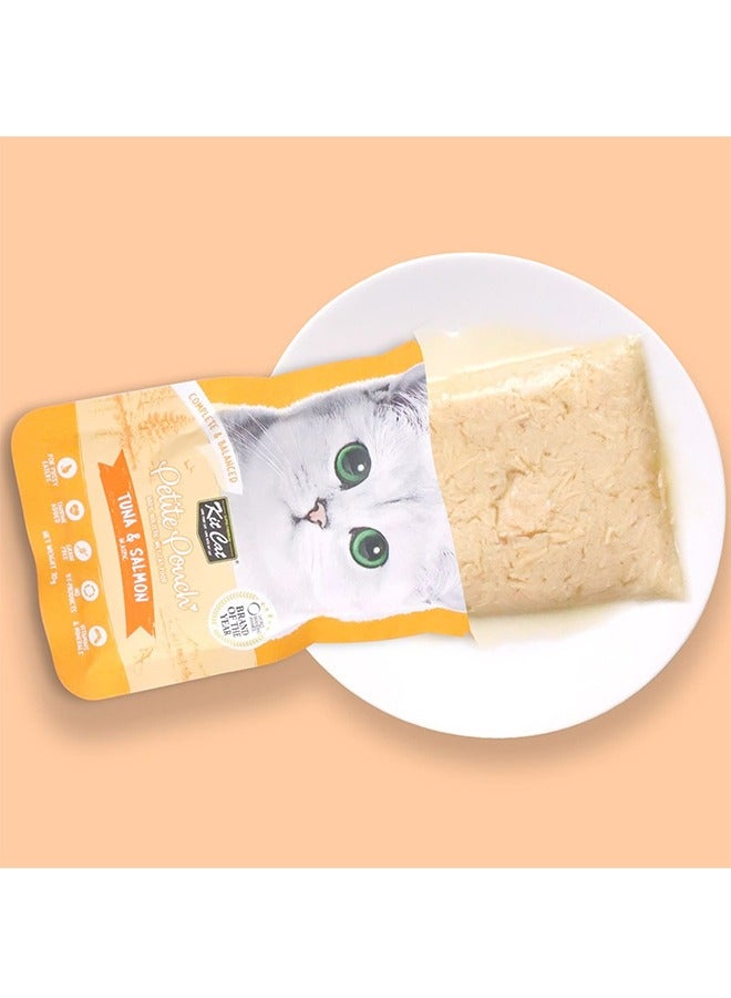 كيت كات طعام القطط الرطب بالتونة والسلمون من بيتي باوتش - 70 غرام (عبوة من 24 كيسًا) - Image 3